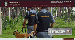 Desktop Screenshot of generall.com.br