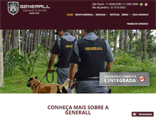 Tablet Screenshot of generall.com.br